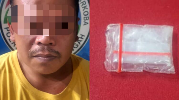 Pembawa Narkoba di Kampung Bangun Rejo Ditangkap